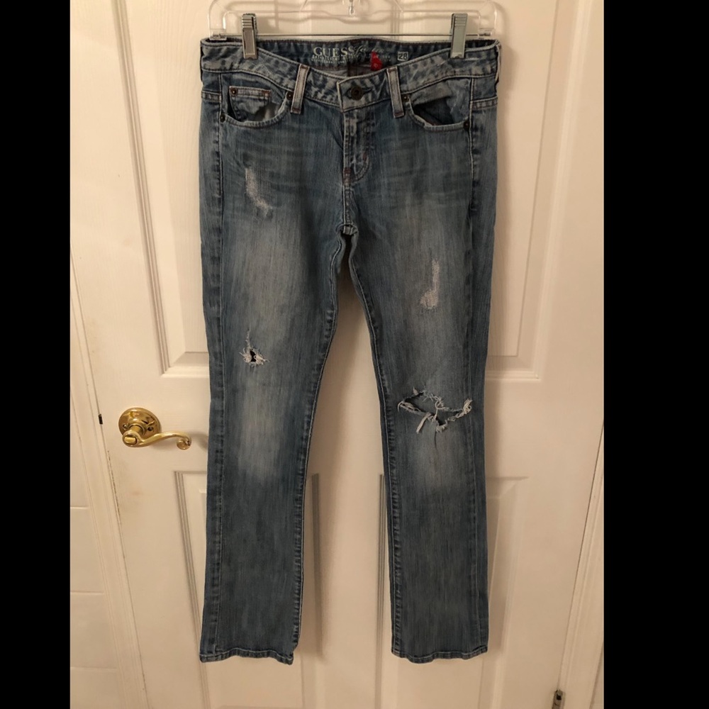 Guess Distressed Denim Jeans
